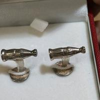 Vintage-mid-century-Coca-Cola Bottle Cufflinks