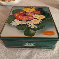 Scatola di latta Vintage Lazzaroni 