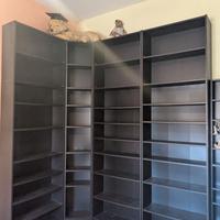 Libreria angolare come nuova