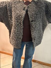 pelliccia montone vintage