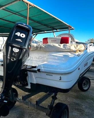 Ranieri shark 17 con 40 pro mercury