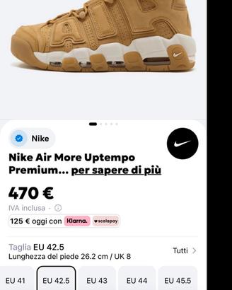 Nike airmore uptempo premium