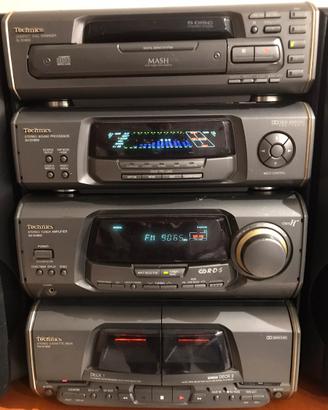 Impianto hifi technics da rivedere