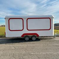 Chiosco food truck rimorchio