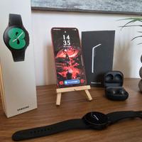 Galaxy S25 512GB Rosso + Buds Pro 2 + Watch 4 nero