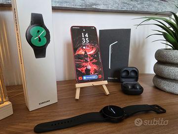 Galaxy S25 512GB Rosso + Buds Pro 2 + Watch 4 nero