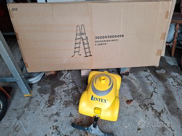 scaletta per piscina fuoriterra besway