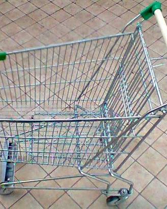 Carrello in acciaio zincato