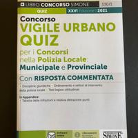 Libro Concorso quiz Vigile Urbano