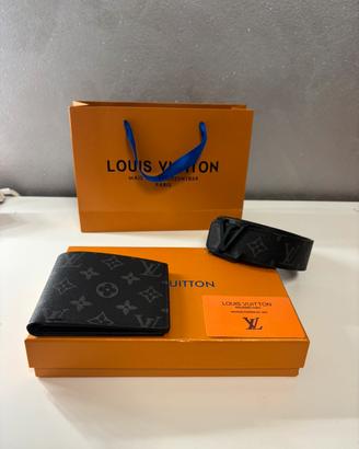 Cintura e portafoglio lv