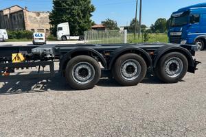 Semirimorchio portacontainer Broshuis 2007