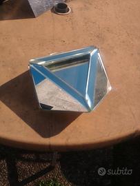 Posacenere vetro specchio serigrafati dall' autore