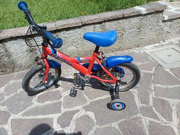 bicicletta bambino con rotelle