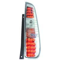 FANALI FORD FIESTA 02-08 LED FONDO CROMATO