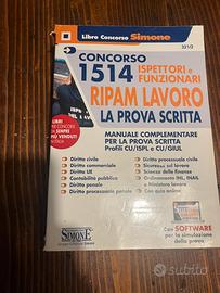 Libro concorso per funzionari INAIL