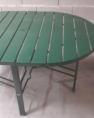 Tavolo pieghevole da esterno 129x90x72,5