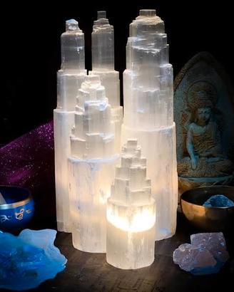 lanpada di selenite 