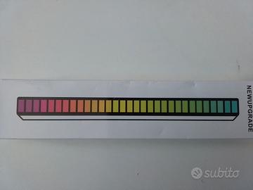 led colori attivazione a suono e rumori