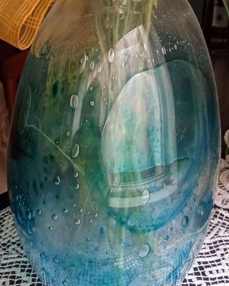 Portafiori in vetro di Murano Barbini