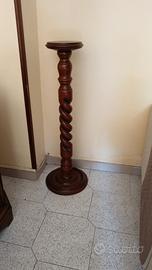 porta pianta in legno da interno 