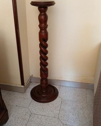 porta pianta in legno da interno 