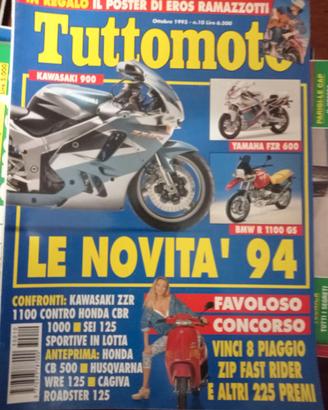 rivista TUTTOMOTO numero 10 del 1993