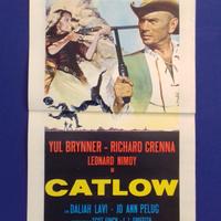Locandina originale "Catlow" / Yul Brynner