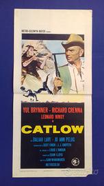 Locandina originale "Catlow" / Yul Brynner