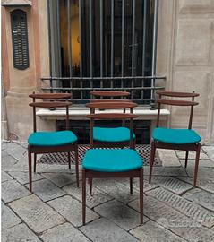 4 gruppi sedie design e vintage