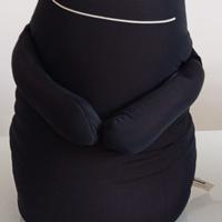 Barbapapà nero alto 50cm