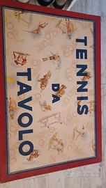 vecchio gioco tennis da tavolo 