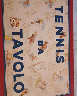 vecchio gioco tennis da tavolo 