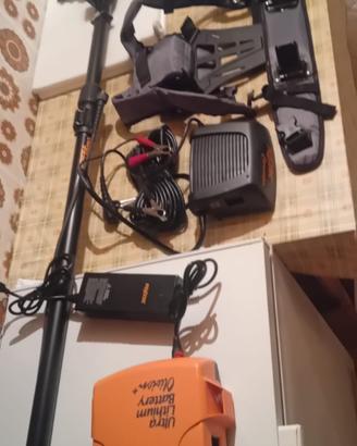 Abbacchiatore batterie marca pellenc