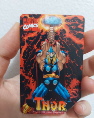 Scheda telefonica Thor Marvel