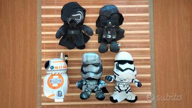 Lotto 5 pupazzi Star Wars Episodio VII 2015