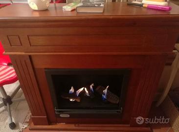 Camino a bioetanolo  in legno – Funzionante