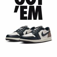 Nike Jordan 1 retro low Mocha n. 44