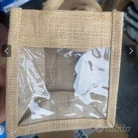 Borsa in Juta per confezioni