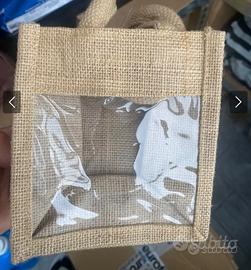 Borsa in Juta per confezioni