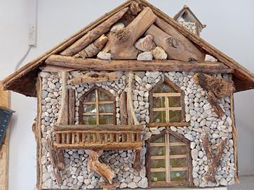 Mini casetta artigianale artistica 