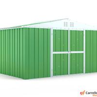 Box lamiera deposito Acciaio 403x269 verde chiaro