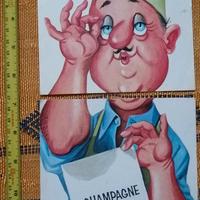 Cartolina vintage di auguri - anni '60