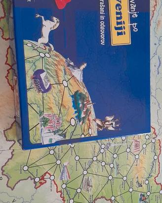 Gioco da tavolo Veliko potovanje po Sloveniji