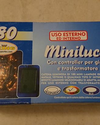 Lucine led multicolor minilucciole esterno-interno