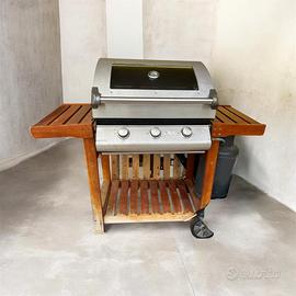 Barbecue a gas