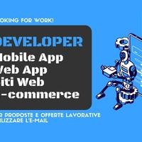 Programmatore App Mobile / Siti Web / Sistemista