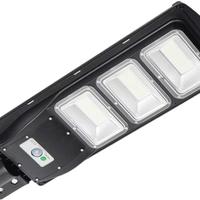 Lampione luce fredda energia solare 90w