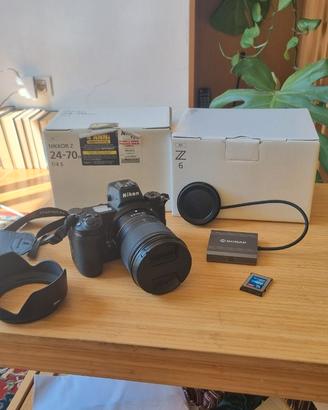 Nikon z6 e kit nikkor 24/70 f/4