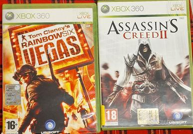 Assassins Creed 2 + Rainbow Six Vegas (Xbox 360)