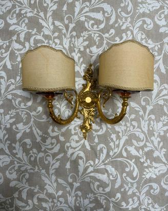 applique da parete placcato oro